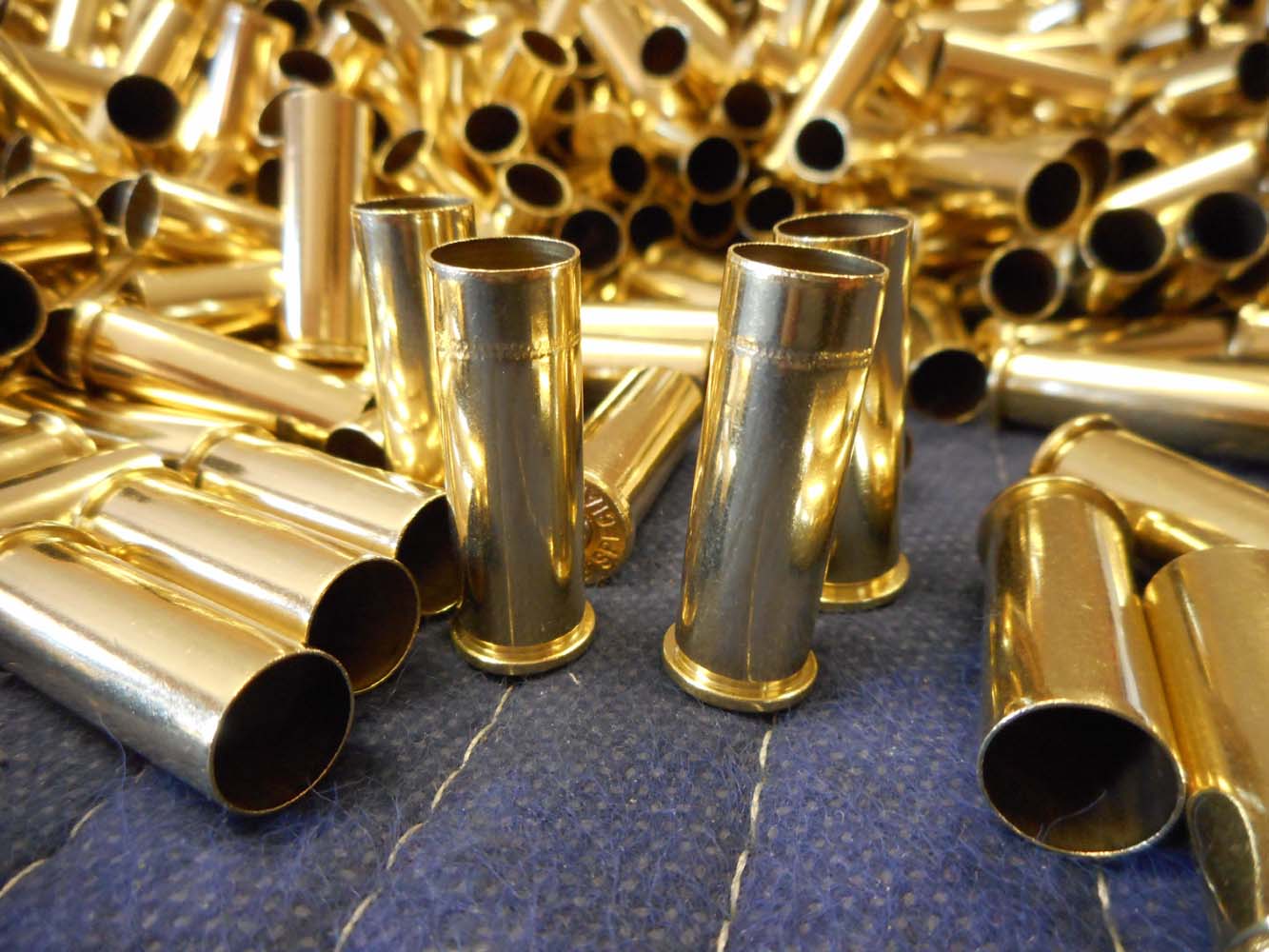 Once fired 7MM mauser brass for reloading in stock free shipping