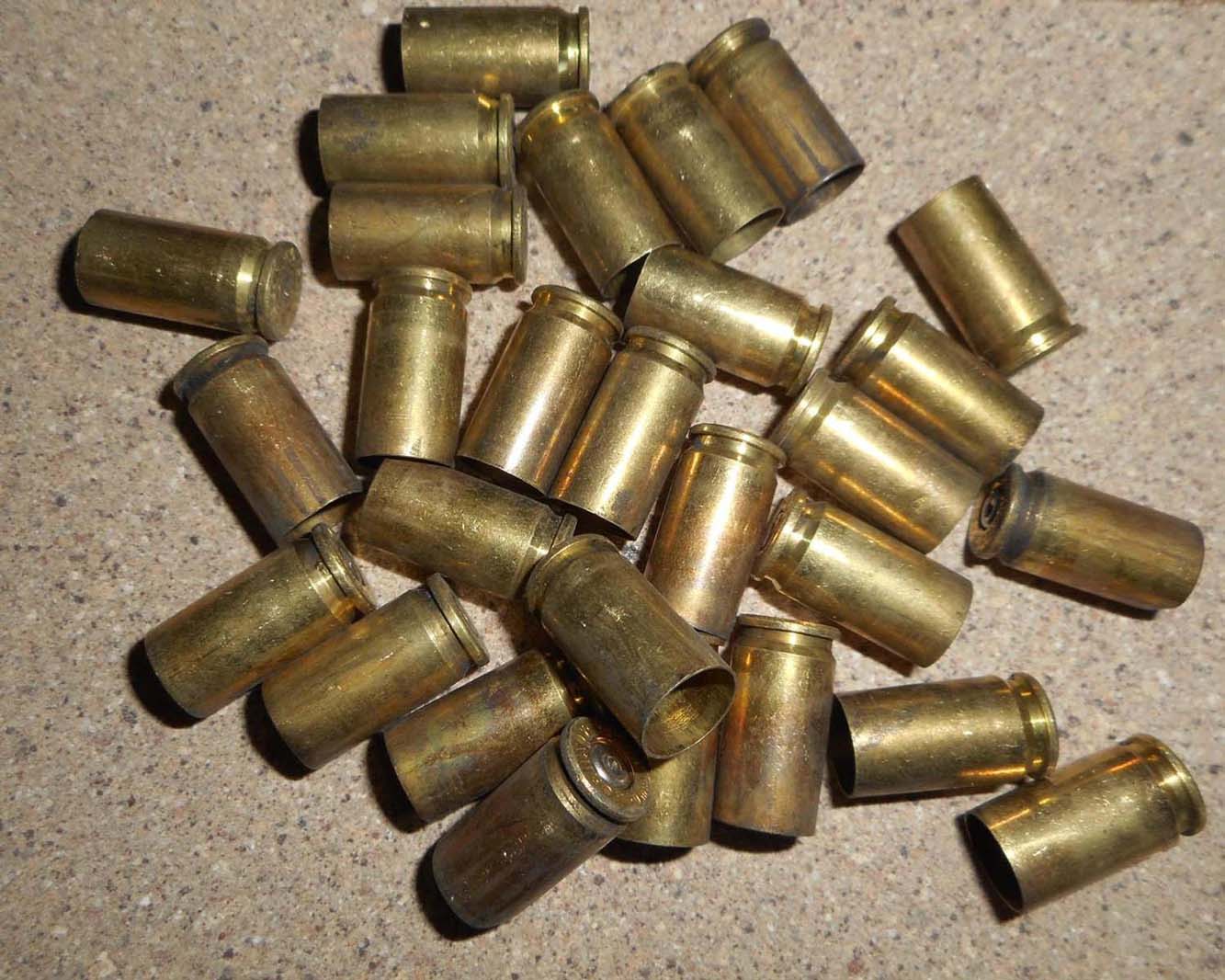 9mm brass once fired