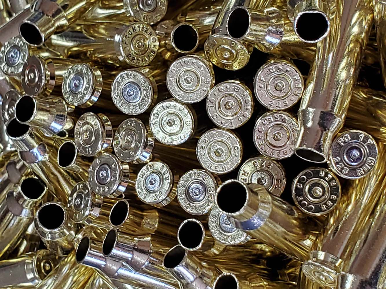223 Rem 5.56 NATO Dirty Brass Shells Empty Spent Bullet Casings