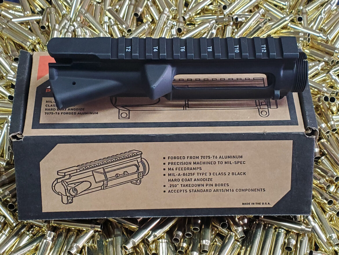 Aero Precision AR15 Stripped Upper Receiver - Once Fired Brass | Smith ...